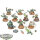 Orks - 11x Ork Boyz - teilweise bemalt
