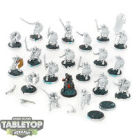 Ossiarch Bonereapers - 20x Mortek Guard - teilweise bemalt