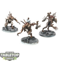 Flesh-eater Courts - 3x Crypt Horrors - teilweise bemalt