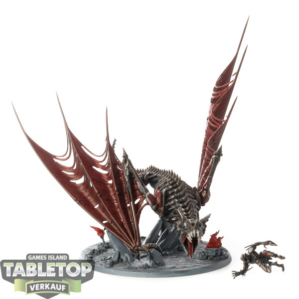 Flesh-eater Courts - Abhorrant Ghoul King on Royal Terrorgheist - bemalt