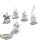 Ossiarch Bonereapers - 5x Kavalos Deathriders - teilweise bemalt