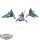 Aeldari - 3x Windriders klassisch - bemalt