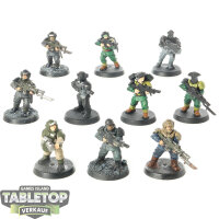 Astra Militarum - 10 Cadian Shock Troops classic -...