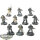 Astra Militarum - 10 Cadian Shock Troops classic - teilweise bemalt