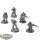Astra Militarum - 5 Cadian Command Squad classic - teilweise bemalt