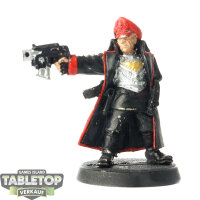Astra Militarum - Commissar classic - teilweise bemalt