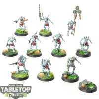 Maggotkin of Nurgle - 10 Plaguebearers - bemalt