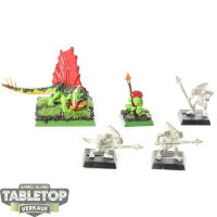 Lizardmen - Salamander Hunting Pack classic - teilweise...
