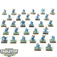 Lizardmen - 30 Lizardman skinks classic - bemalt