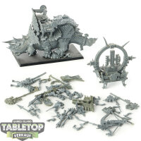 Lizardmen - Engine of the Gods - teilweise gebaut