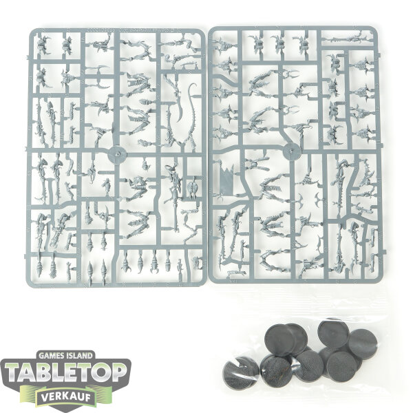 Drukhari - 10 Kabalite Warriors - im Gussrahmen