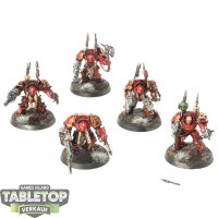 World Eaters - 5 Chaos Terminator Squad classic - bemalt