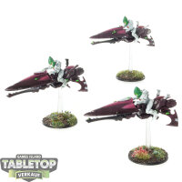 Aeldari - 3 Windriders - bemalt