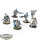 Adeptus Custodes - 5 Custodian Guard - bemalt