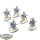 Ossiarch Bonereapers - 5 Kavalos Deathriders - unbemalt
