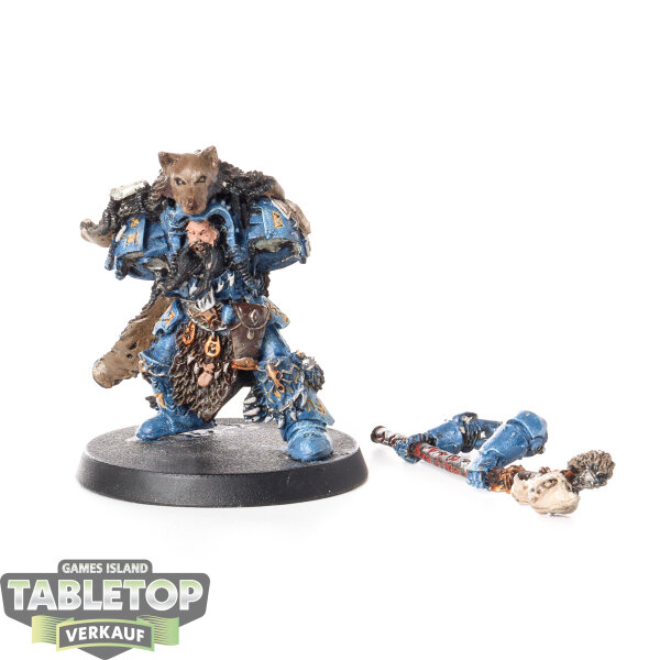 Space Wolves - Njal Stormcaller klassisch - bemalt