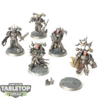 Chaos Space Marines - 5x Chosen - teilweise bemalt
