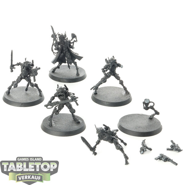 Adeptus Mechanicus - 5x Sicarian Infiltrators - grundiert