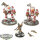 Adeptus Mechanicus - 2x Kastelan Robots - bemalt