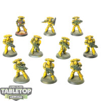 Space Marines - 10x Intercessor Squad - teilweise bemalt