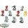 Space Marines - 10x Intercessor Squad - teilweise bemalt