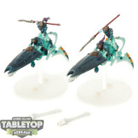 Aeldari - 2 Skyweavers - teilweise bemalt
