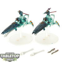Aeldari - 2 Skyweavers - teilweise bemalt