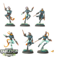 Aeldari - 6 Harlequin Troupe - bemalt