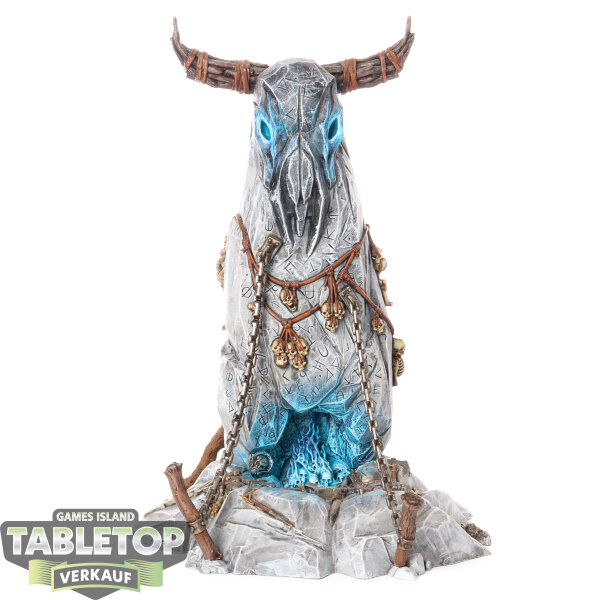 Beastmen Brayherds - Herdstone  - bemalt