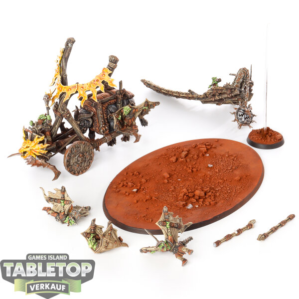 Gloomspite Gitz - Doom Diver Catapult - gut bemalt