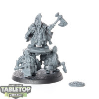 Dwarfen Mountain Holds - 1x Dwarf Lord with Shieldbearers...