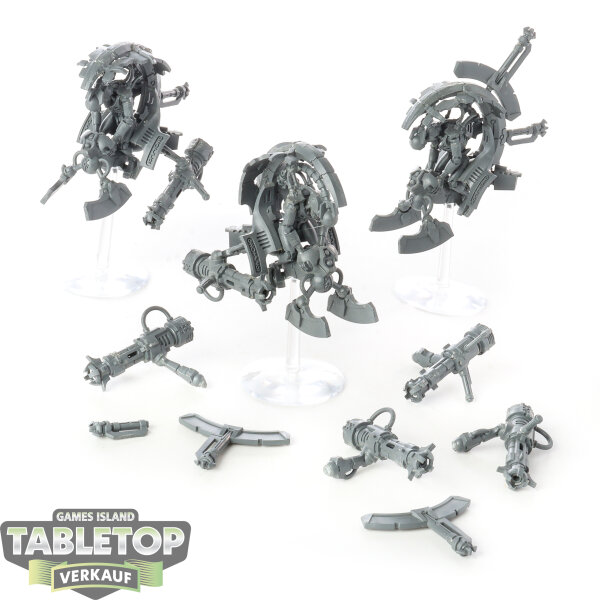 Necrons - 3x Tomb Blades - unbemalt