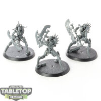 Necrons - 3x Skorpekh Destroyers - unbemalt