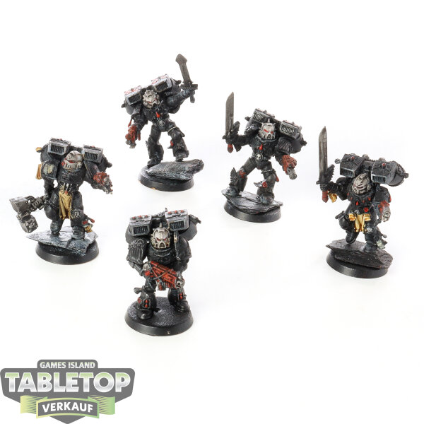 Blood Angels - 5x Death Company - bemalt
