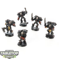 Blood Angels - 5x Death Company - bemalt