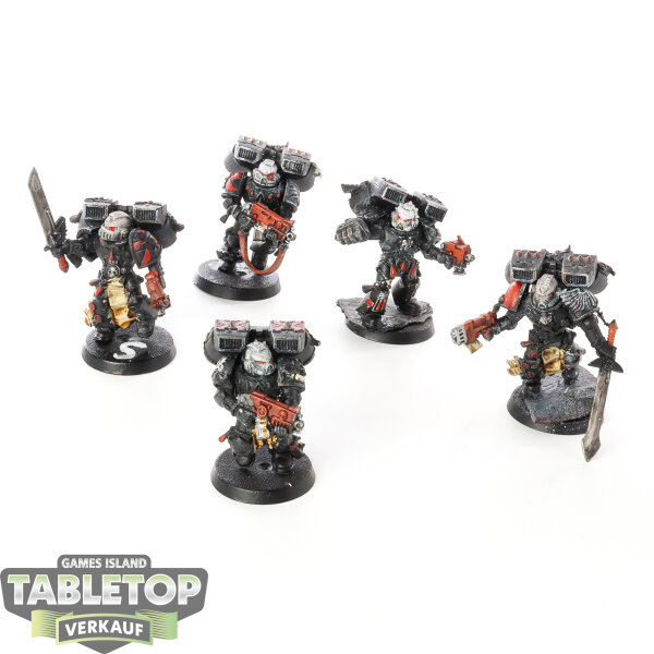 Blood Angels - 5x Death Company - bemalt