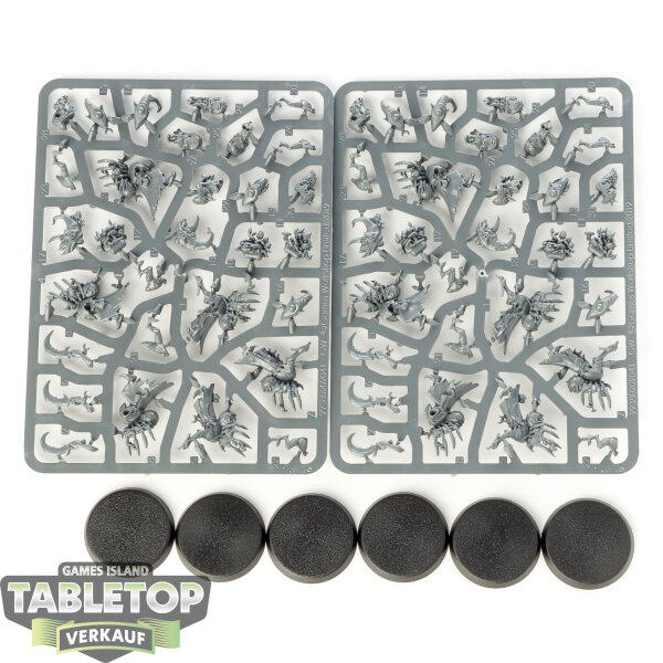 Gloomspite Gitz - 6 Sneaky Snufflers - im Gussrahmen
