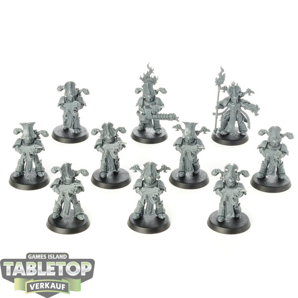 Thousand Sons - 10 Rubric Marines - unbemalt