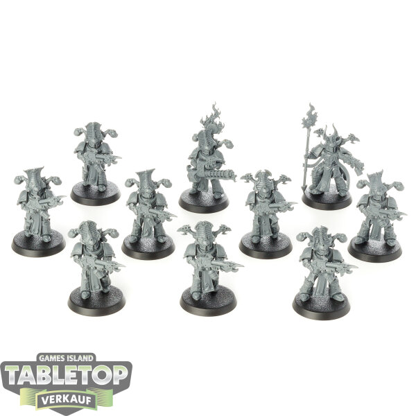 Thousand Sons - 10 Rubric Marines - unbemalt