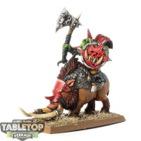 Orc & Goblin Tribes - Orc Boss - bemalt