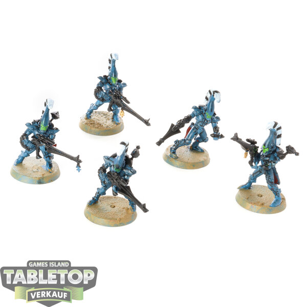 Aeldari - 5 Dire Avengers - bemalt