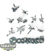World Eaters - 10x Jakhals - teilweise bemalt