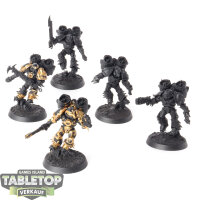 Chaos Space Marines - 5 Raptors - teilweise bemalt