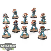 Horus Heresy - 10 MKVI Tactical Squad - teilweise bemalt