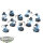 Nighthaunt - 10 x Dreadscythe Harridans - teilweise bemalt