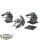 Skaven - 3 x Stormfiends - unbemalt