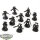Space Wolves - 10 x Grey Hunters - teilweise bemalt