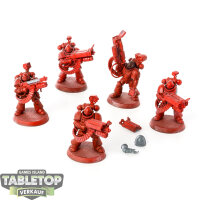 Blood Angels - 5 x Desolation Squad - teilweise gebaut