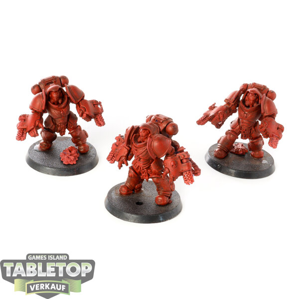 Space Marines - 3 x Aggressor Squad - teilweise bemalt