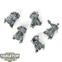 Space Marines - 5 x Sternguard Veteran Squad - unbemalt